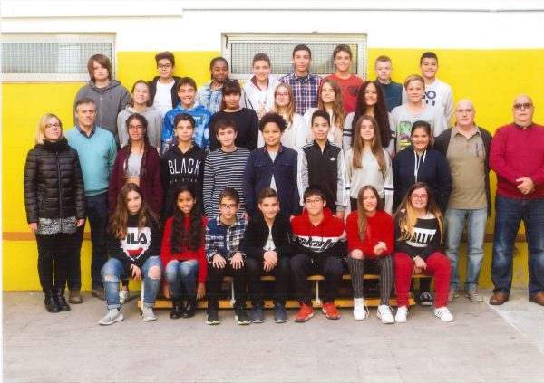 Grup d'alumnes Col·legi Martí 2018