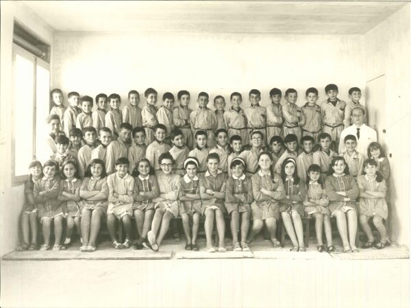 Grup d'alumnes Col·legi Martí 1968